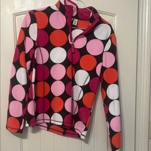 Old Navy Kids Jacket - Pink, Red, White Polka Dots
